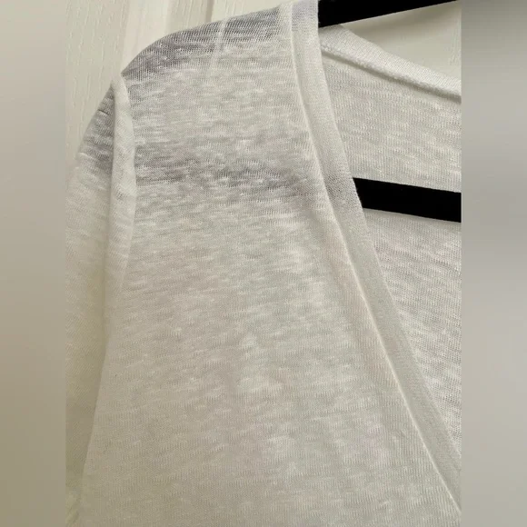 White Zara Linen Top- BNWT - Picture 3 of 5
